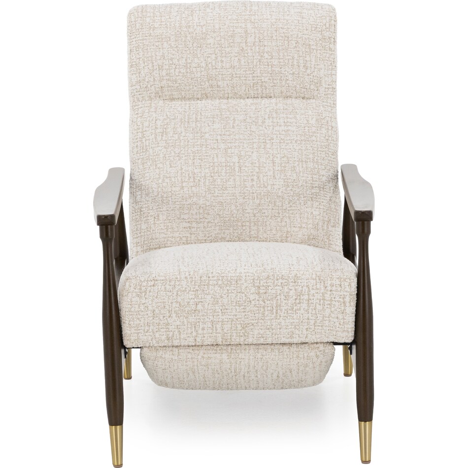 bassett furniture cream recliner z  