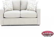 bassett furniture grey  inches and under  image   