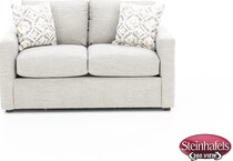 bassett furniture grey  inches and under  image   