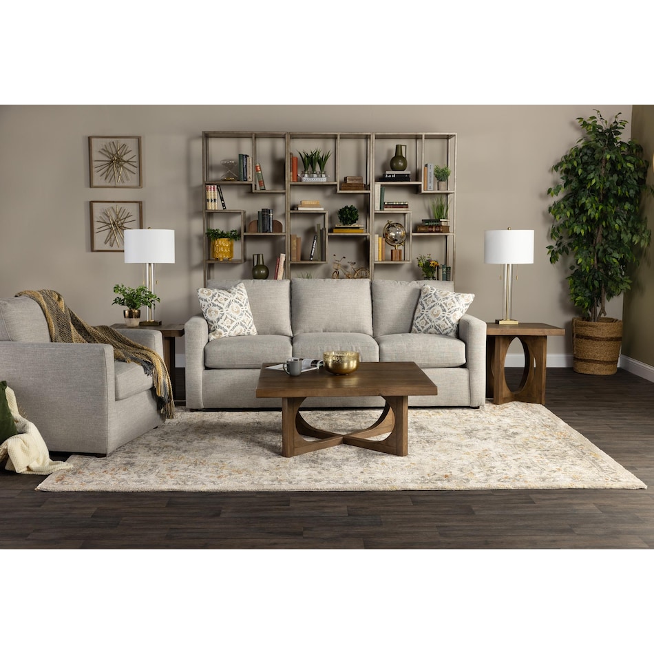bassett furniture grey  to  inches lifestyle image   