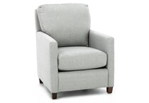 bassett furniture grey accent chair   