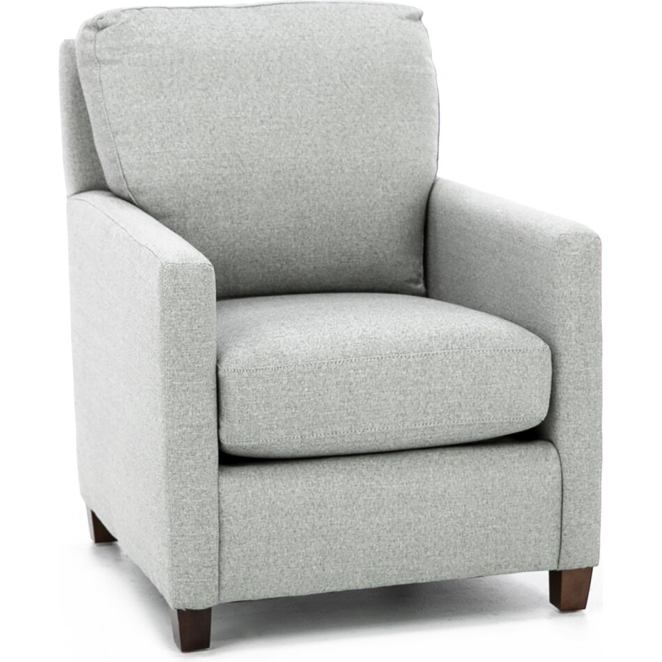 bassett furniture grey accent chair   