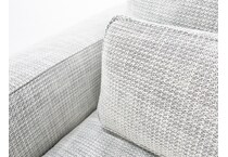 bassett furniture grey chair and a half   