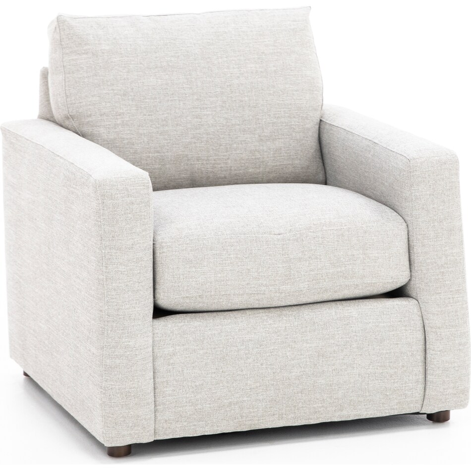 bassett furniture grey chair   