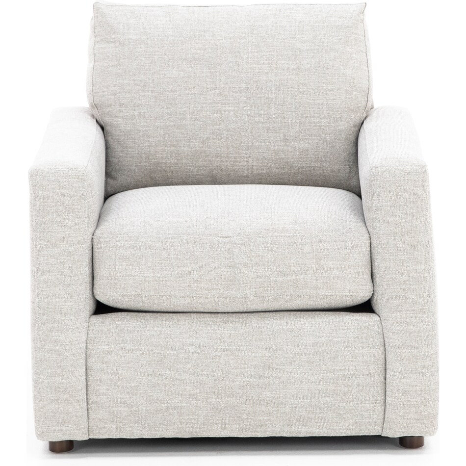 bassett furniture grey chair   