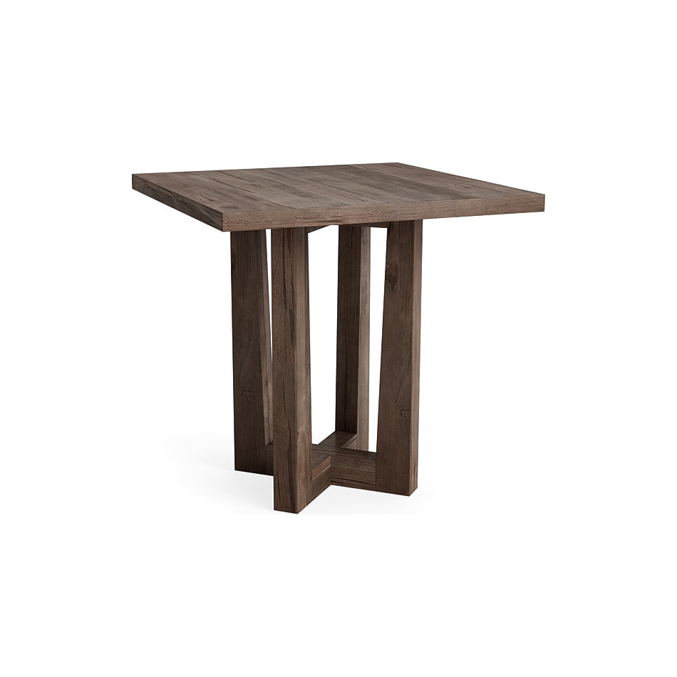 bassett furniture grey end table liam  