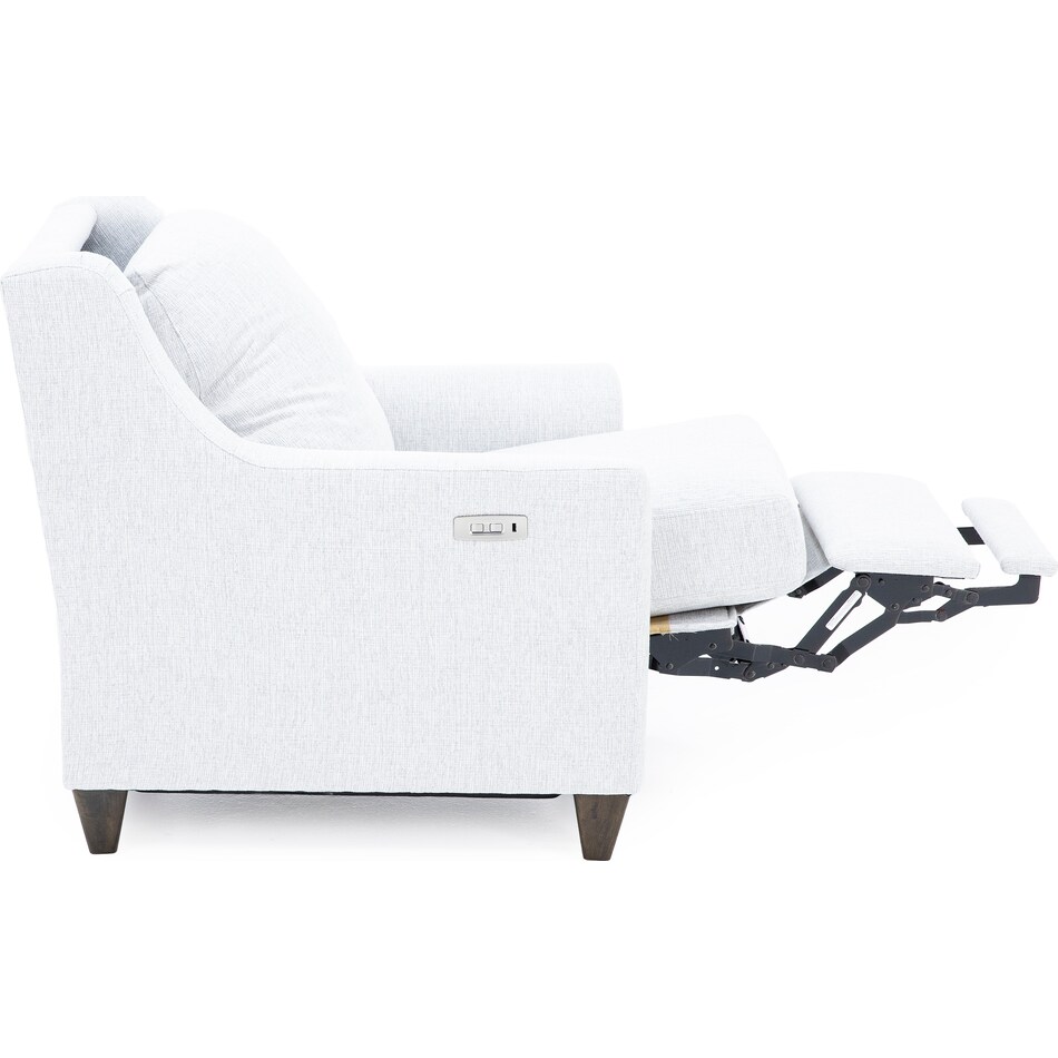 bassett furniture grey recliner z  