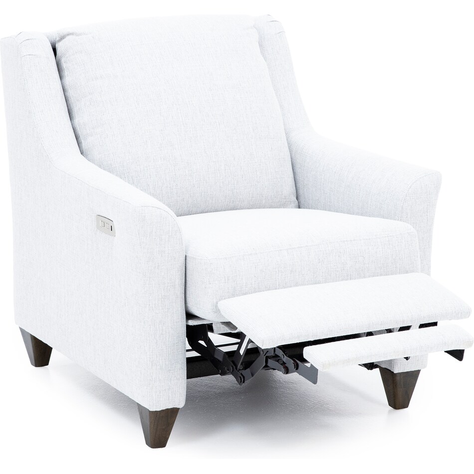 bassett furniture grey recliner z  