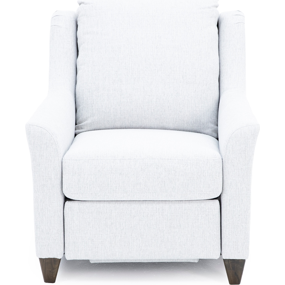 bassett furniture grey recliner z  