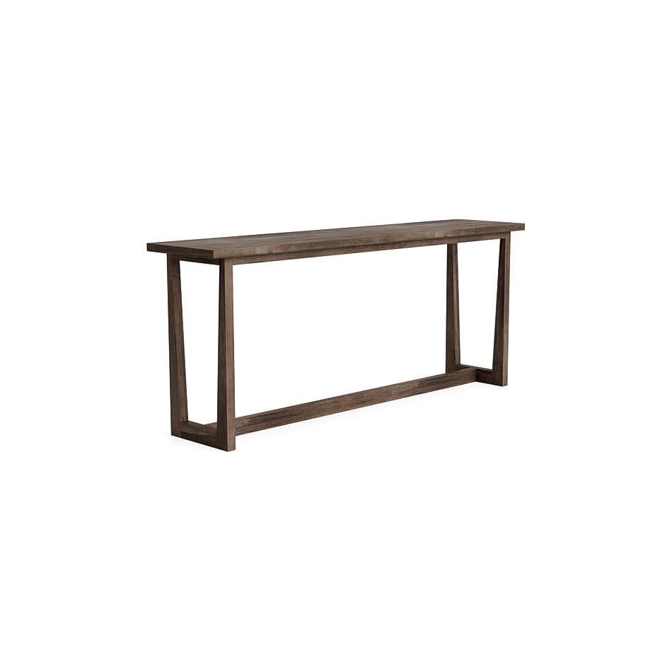 bassett furniture grey sofa table liam  