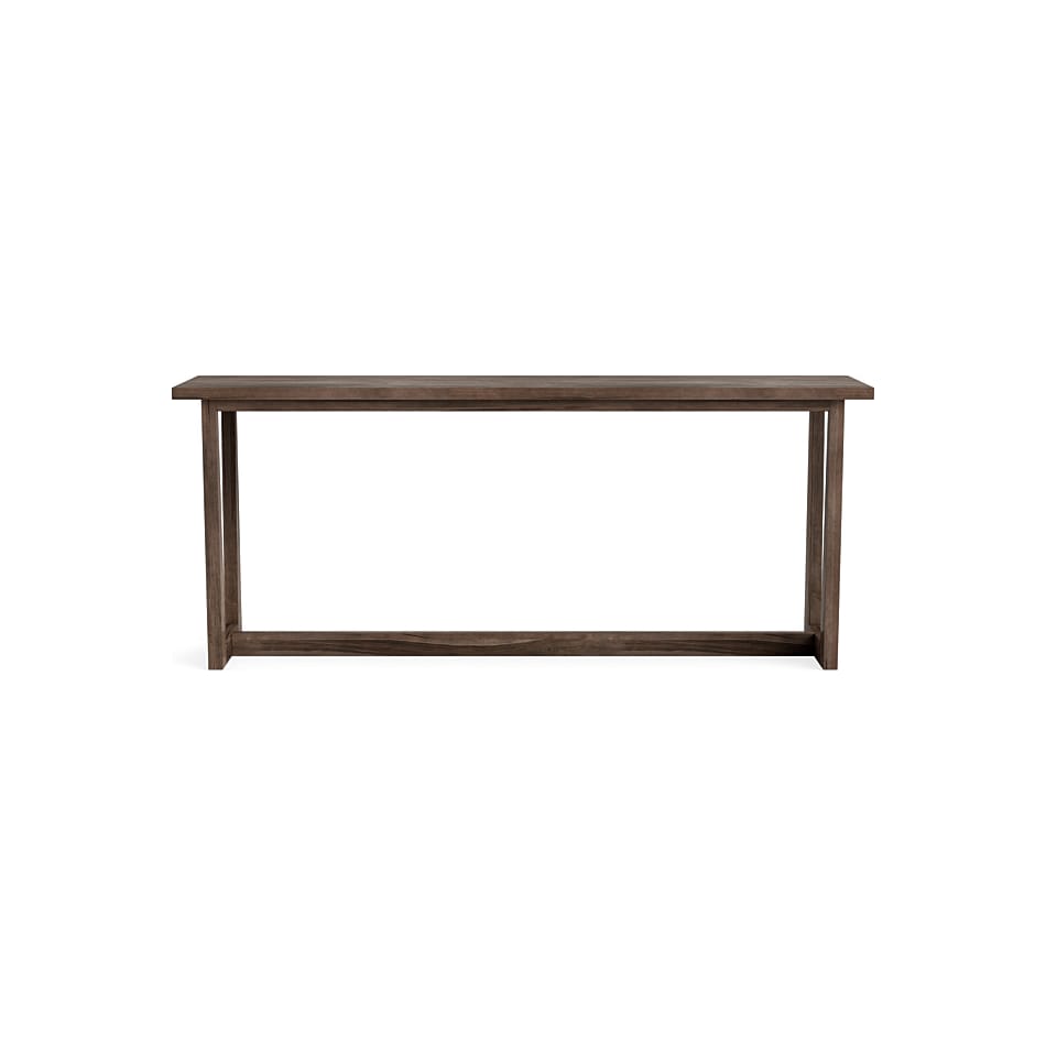 bassett furniture grey sofa table liam  