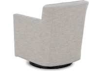 bassett furniture grey swivel chair z  