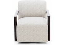 bassett furniture grey swivel chair   