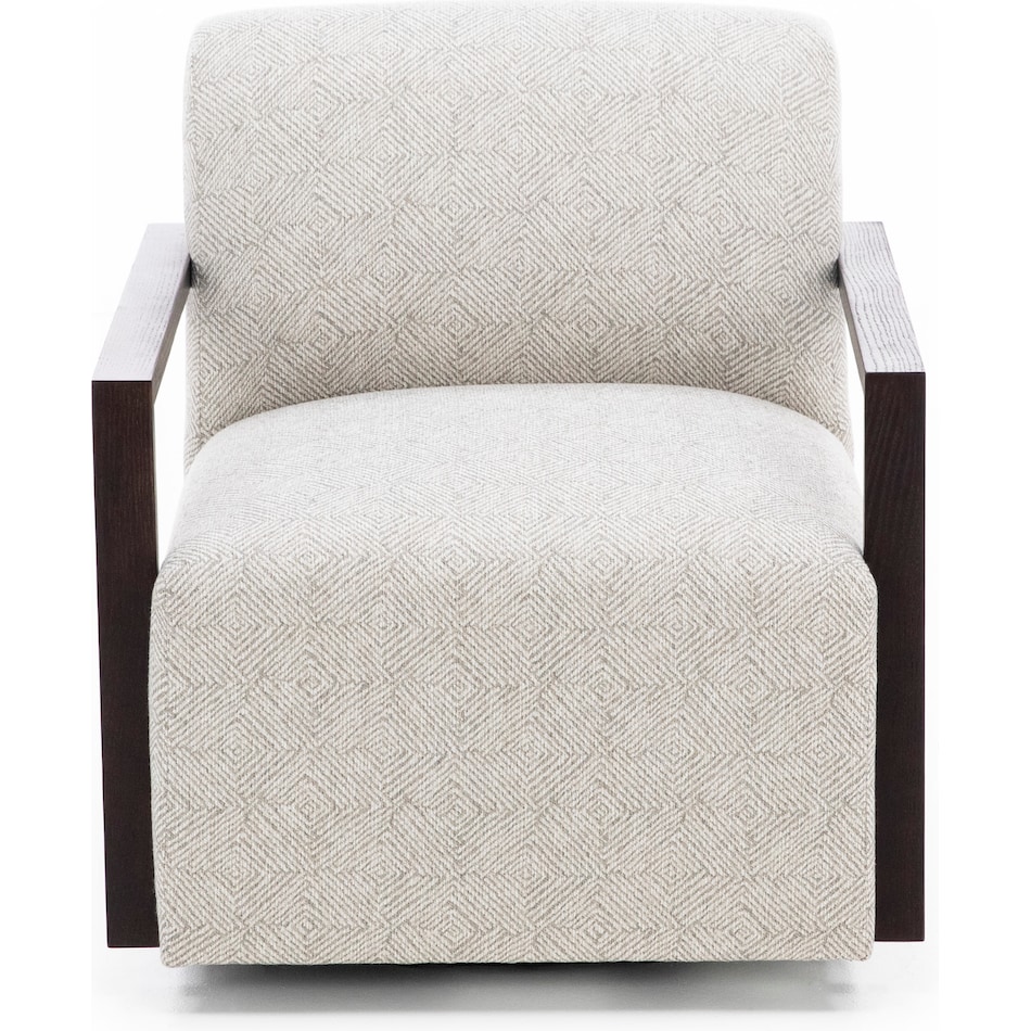 bassett furniture grey swivel chair   