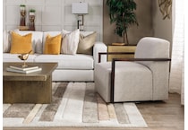 bassett furniture grey swivel chair lifestyle image   