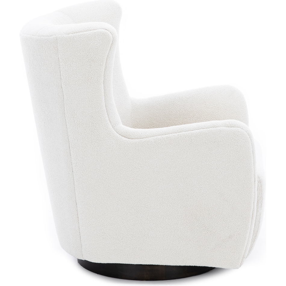 bassett furniture white accent chair   