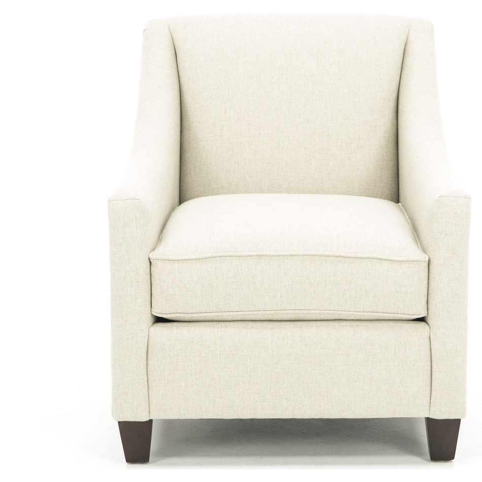 bassett furniture white accent chair   