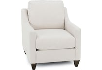 bassett furniture white chair   