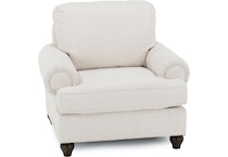 bassett furniture white chair   
