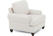 bassett furniture white chair   