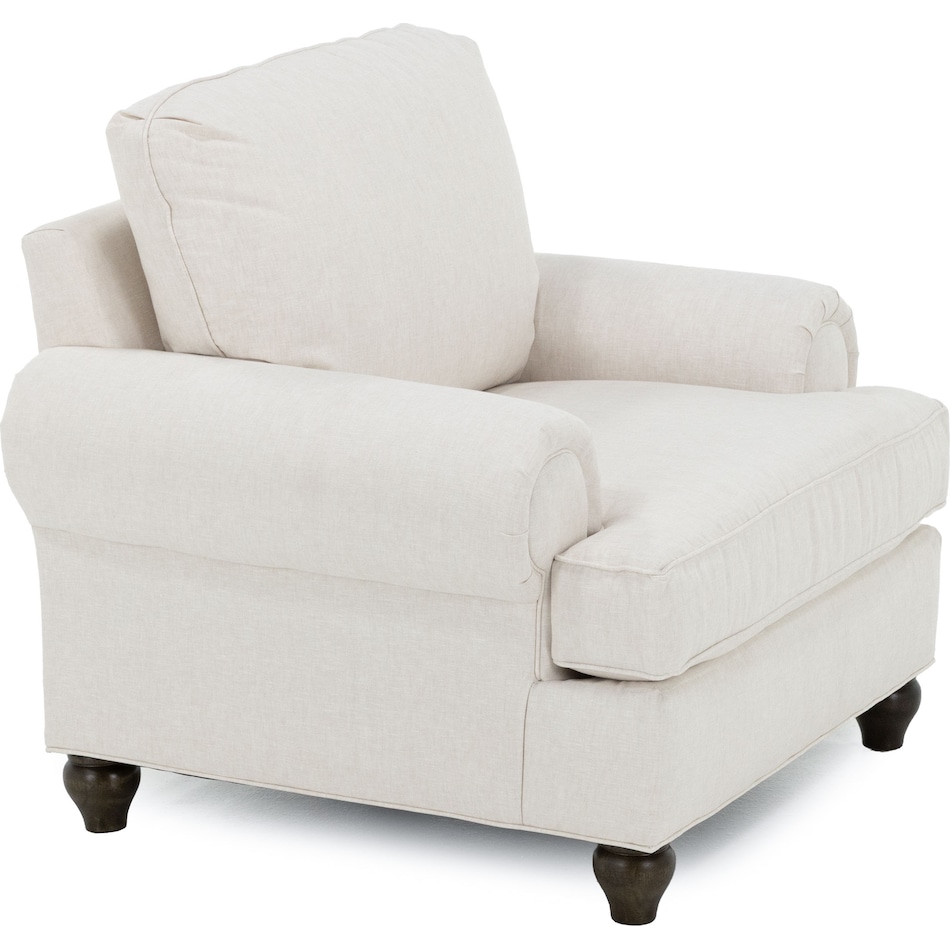 bassett furniture white chair   