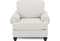 bassett furniture white chair   