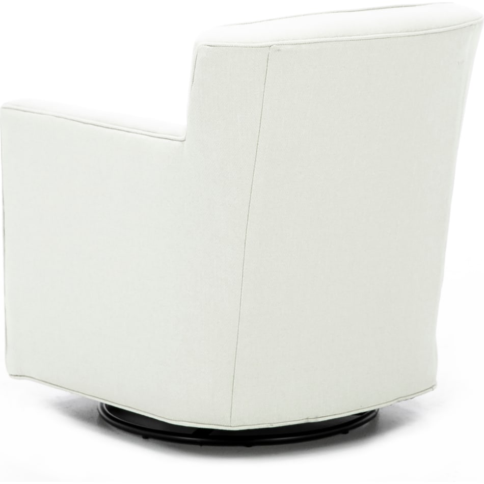 bassett furniture white glider   