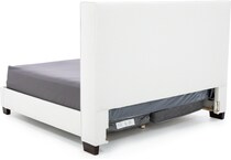 bassett furniture white queen bed package p  