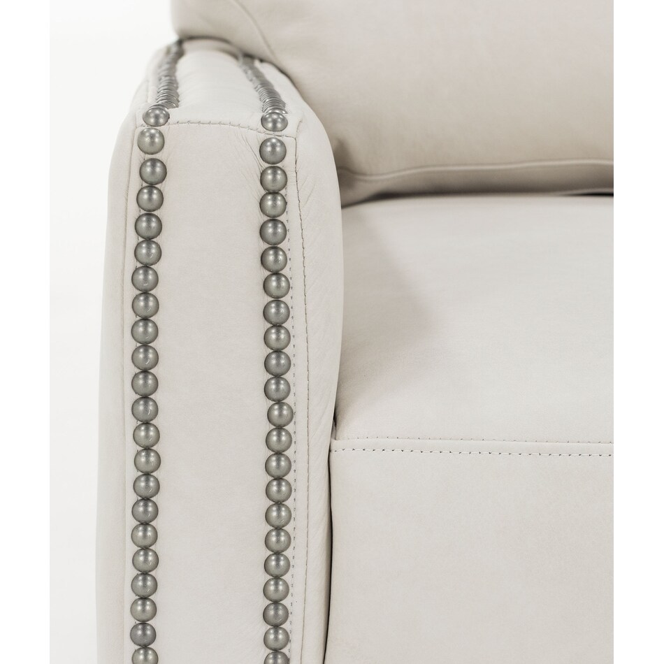 bassett furniture white swivel chair z  