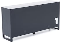 bassett mirror co inc black chests cabinets arlo  