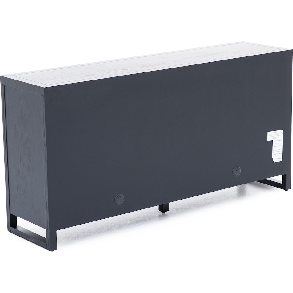 bassett mirror co inc black chests cabinets arlo  