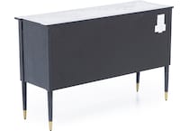 bassett mirror co inc black chests cabinets smn  