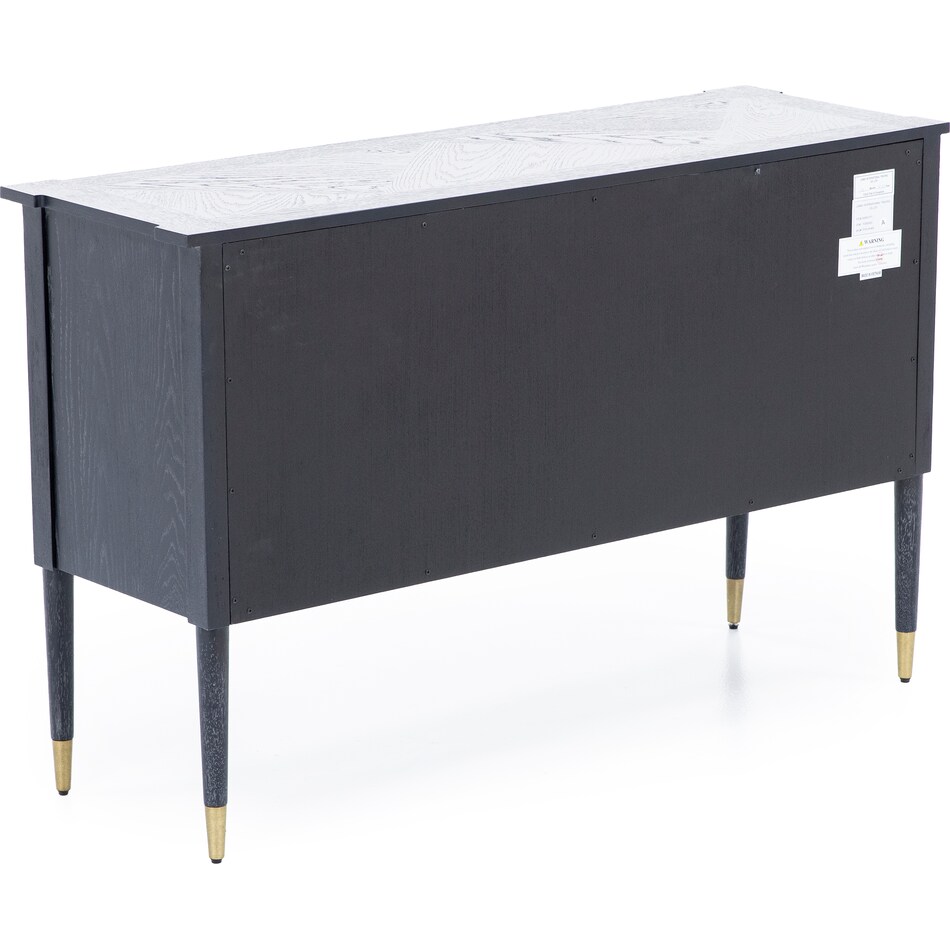 bassett mirror co inc black chests cabinets smn  