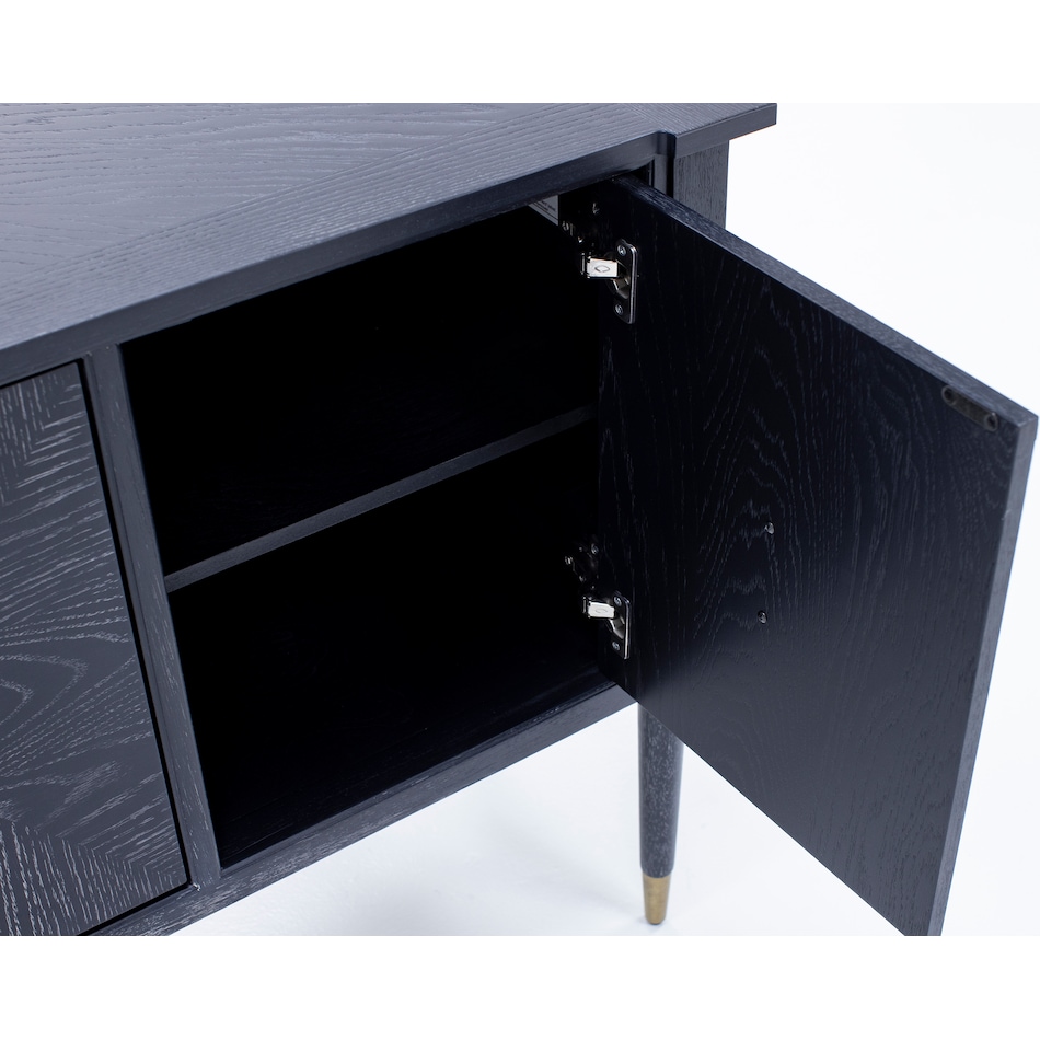 bassett mirror co inc black chests cabinets smn  