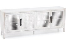 bassett mirror co inc white buffet server sideboard   