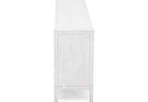 bassett mirror co inc white buffet server sideboard   