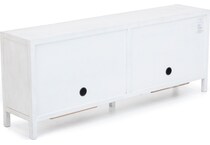bassett mirror co inc white buffet server sideboard   