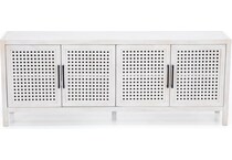 bassett mirror co inc white buffet server sideboard   