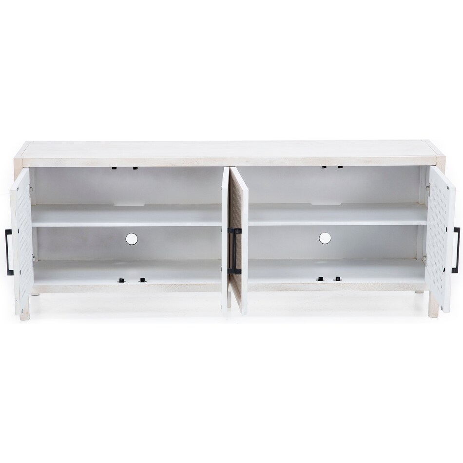 bassett mirror co inc white buffet server sideboard   