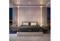 beautyrest black hybrid black split head king   