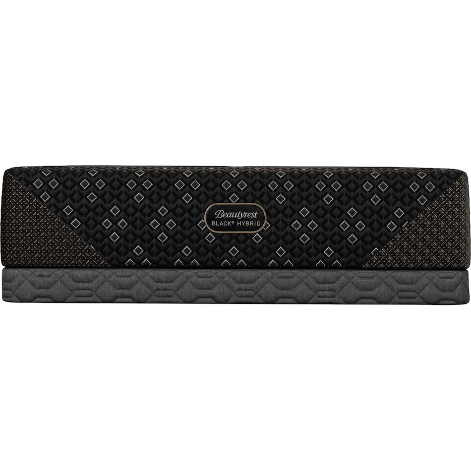 beautyrest black hybrid black split head king   