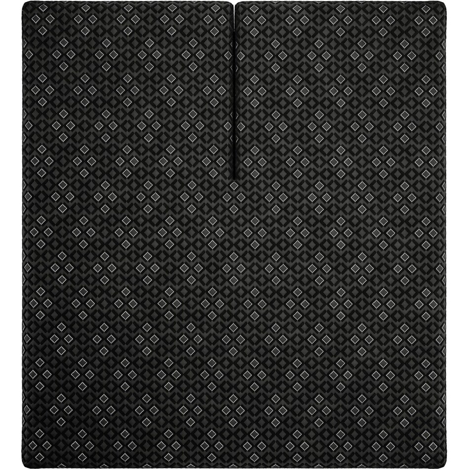 beautyrest black hybrid black split head king   