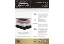 beautyrest black hybrid black split head queen   