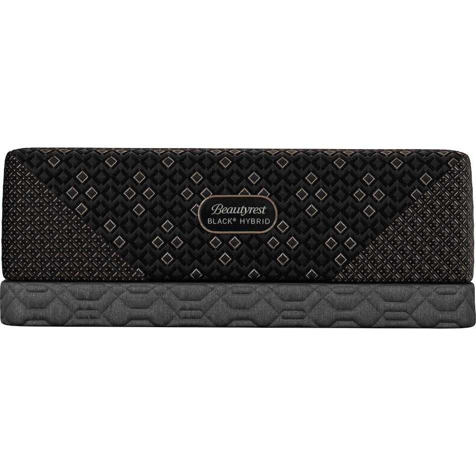 beautyrest black hybrid black split head queen   