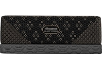 beautyrest black hybrid black split head queen   