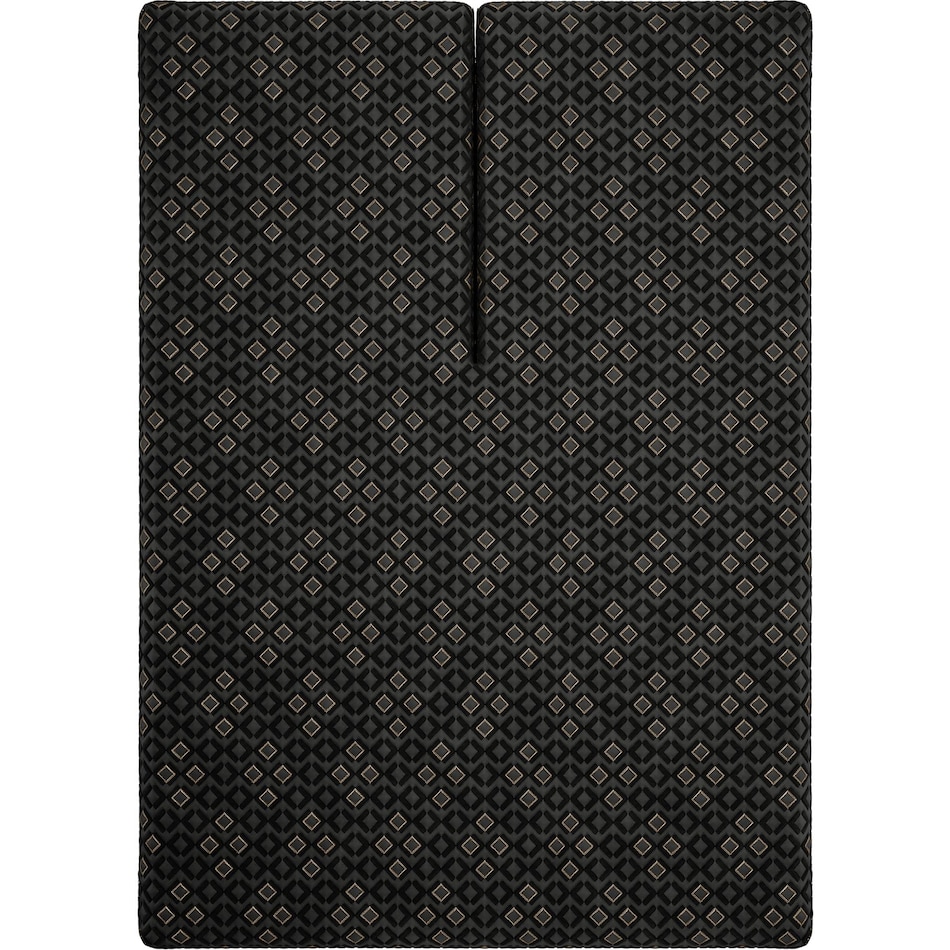 beautyrest black hybrid black split head queen   