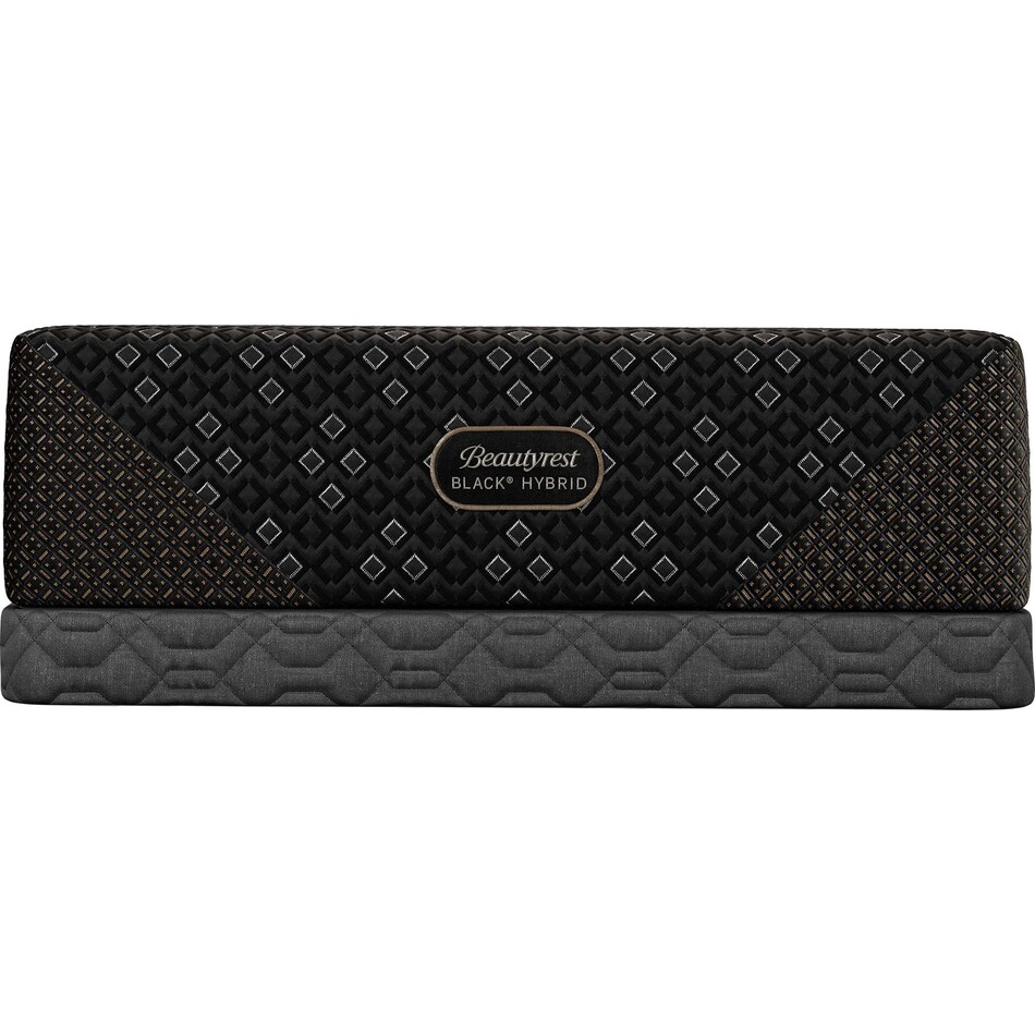 beautyrest black hybrid black split head queen   