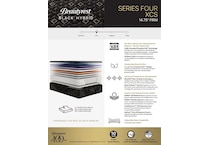 beautyrest black hybrid black twin xl   