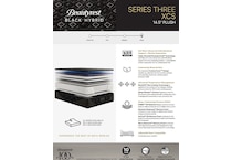 beautyrest black hybrid black twin xl   