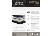 beautyrest black hybrid black twin xl   